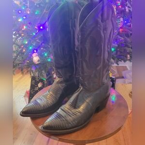 Justin 8150 Lizard boots